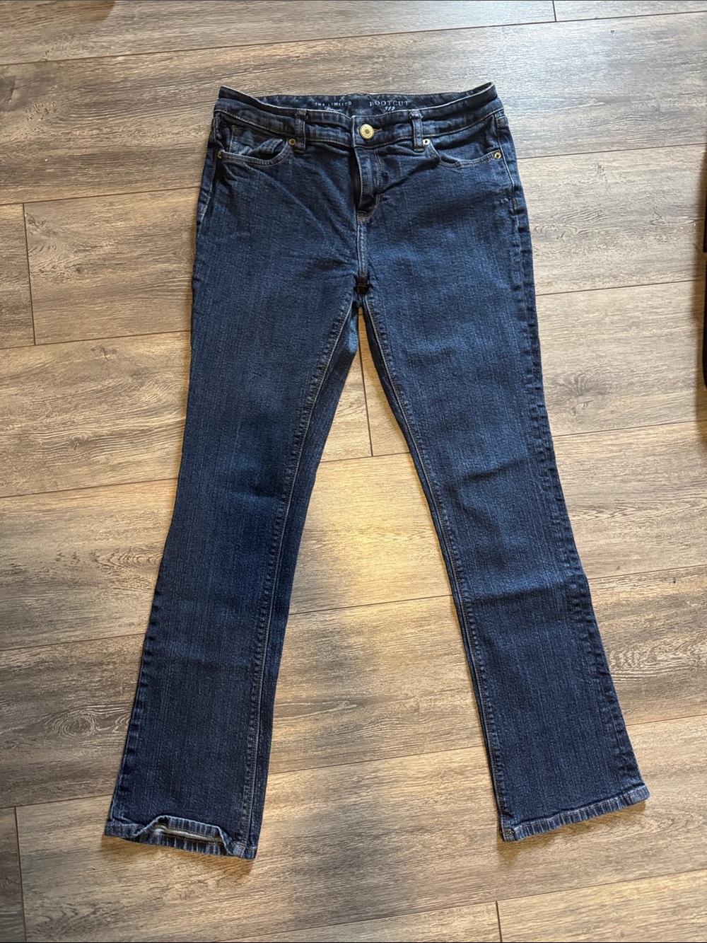 The Limited Dark Indigo Bootcut Jeans